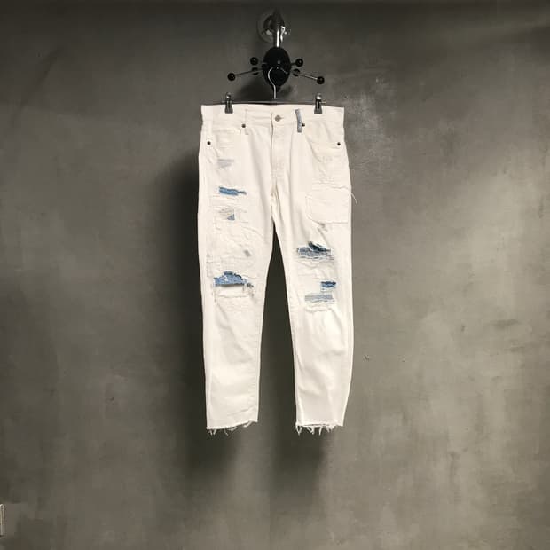 폴로 랄프로렌 화이트 데님 팬츠 27(W)