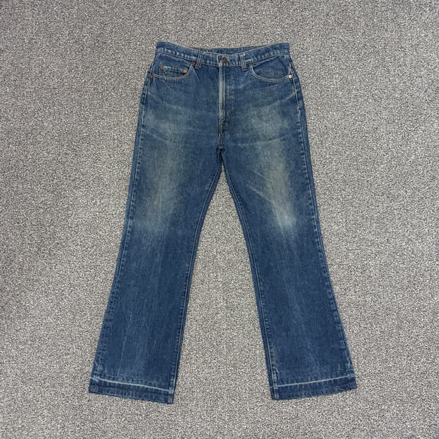 80s 빈티지 리바이스 517 66 후기 허리43cm