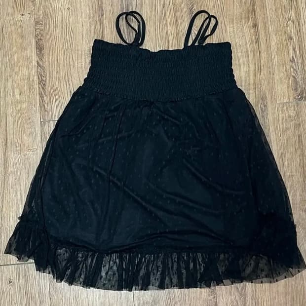 세실맥비 도트 레이어드 나시