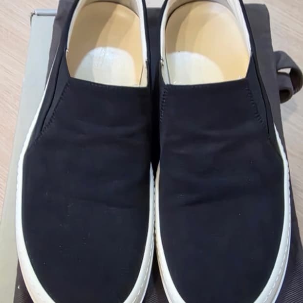 릭오웬스 다크쉐도우 더스티드 스니커즈 