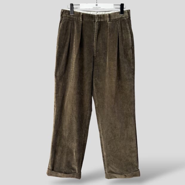 (32)브룩스브라더스 투턱 코듀로이 팬츠