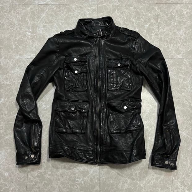 빈티지 램스킨 가죽자켓