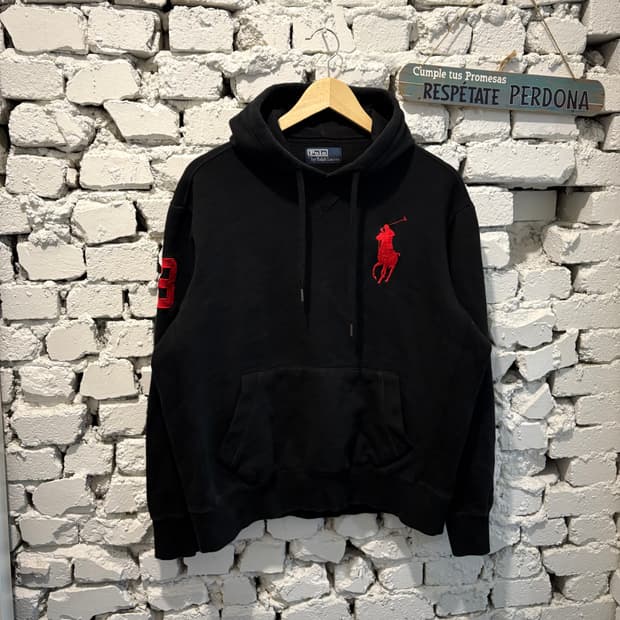 폴로 빅포니3 빈티지 후디