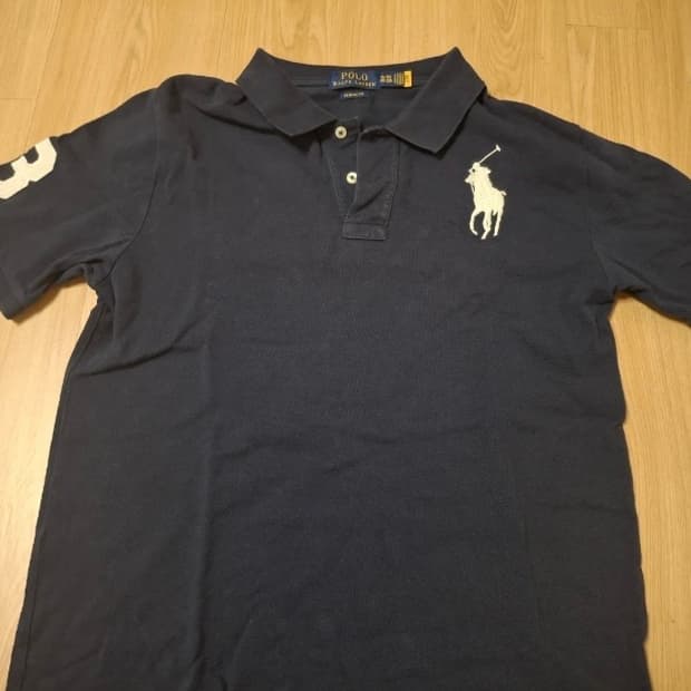 폴로 랄프로렌 네이비 빅포니 카라티  XL