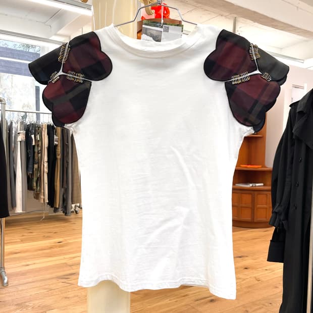 [M] 소니아리키엘 하트 슬리브 반팔 티셔츠