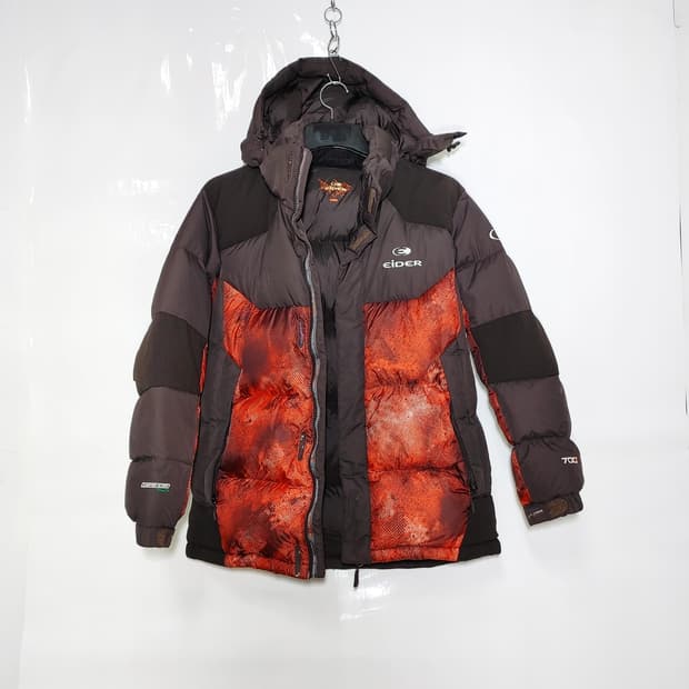 EiDER 아이더 거위털 우나수 후드패딩
