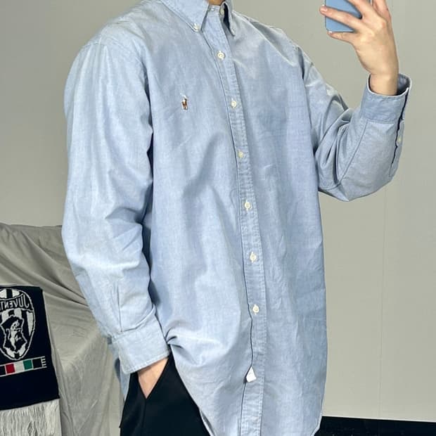 폴로 랄프로렌 멀티포니 셔츠 XL 