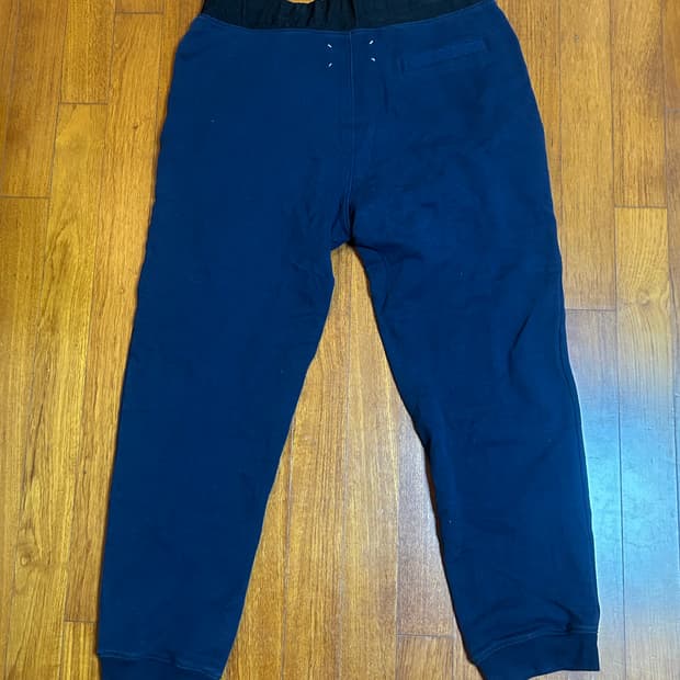 margiela 15ss sweat pants navy