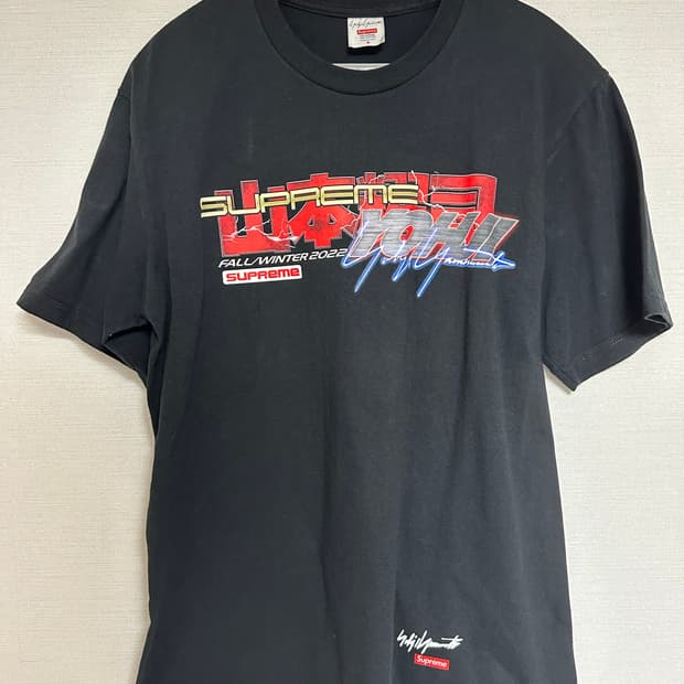 슈프림 요지 야마모토 철권 티셔츠 블랙 S 판매합니다