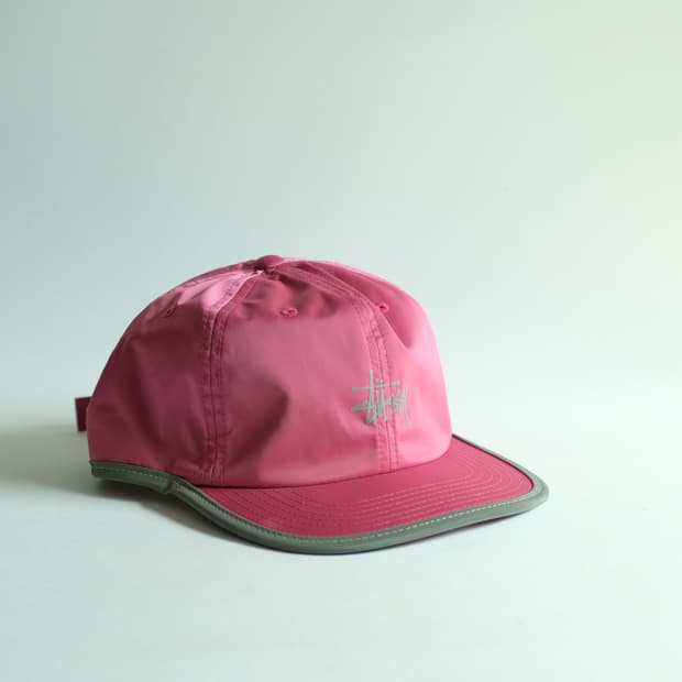 stussy 스투시 스트랩백 리플렉티브 모자