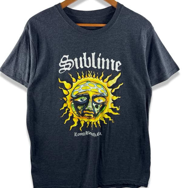 Sublime 오피셜 그래픽 밴드 티셔츠3905