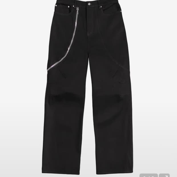 판매) FAR CHAIN EFFECT JEANS_BLACK