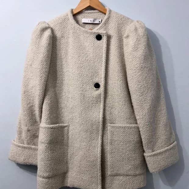 (새상품) Iro 이로 울 코트 ~55