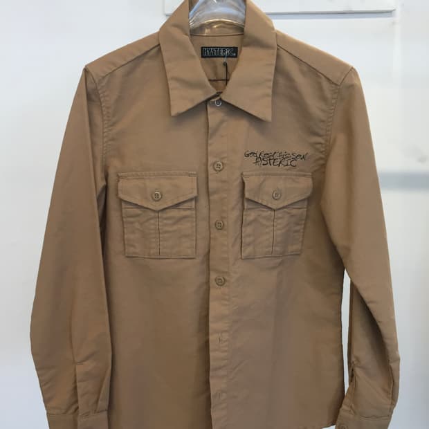 Hysteric Glamour “Home of Rock” Beige Sh