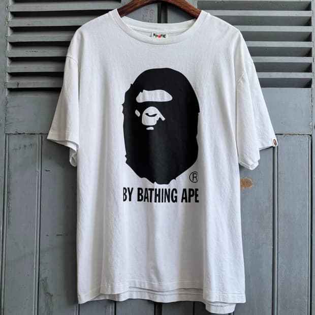 [XL]A BATHING APE 베이프 스펠아웃 티셔츠