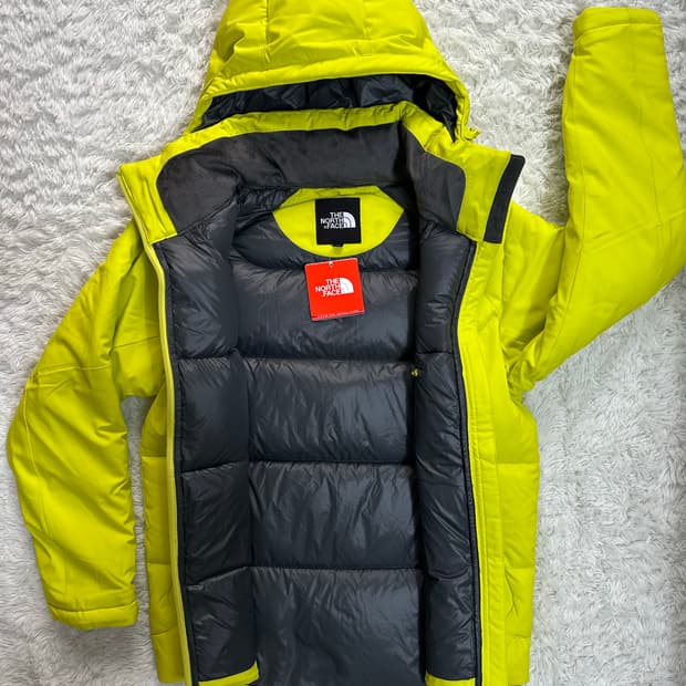 노스페이스 NSJ1DG57 옐로우 라임 패딩 95