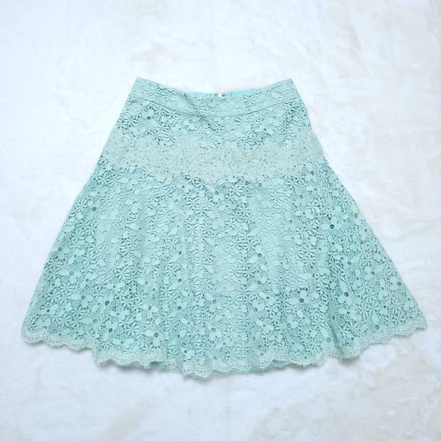 레니본 여성 레이스치마 64 0313 뽀샤샤