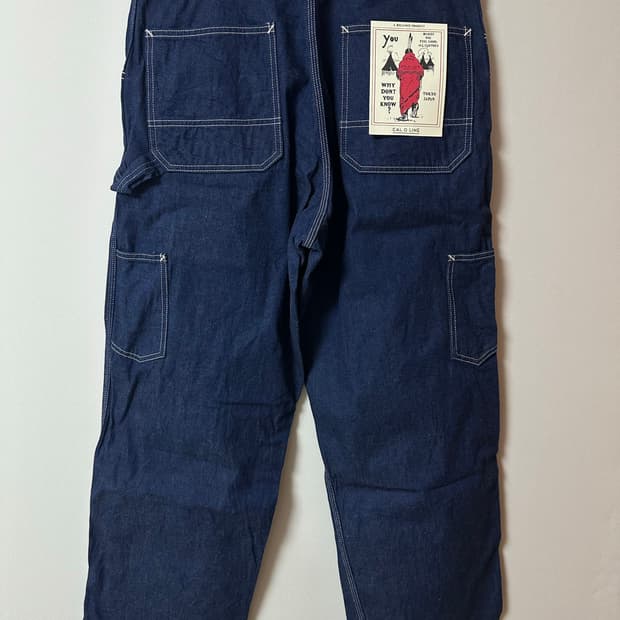 CAL O LINE 칼오라인 데님 페인터 팬츠