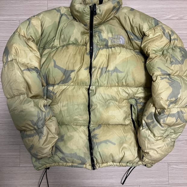 노스페이스 카모 눕시 센터로고 XXL