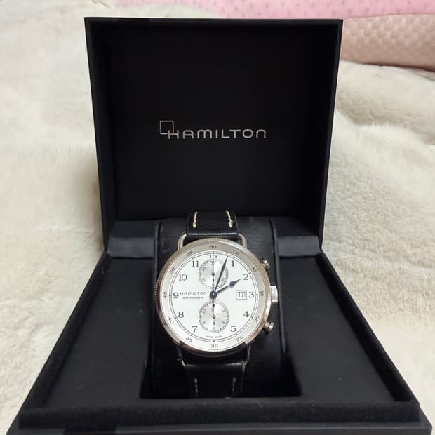 해밀턴 시계 해밀턴 카키 네이비 파이오니어 오토 크로노