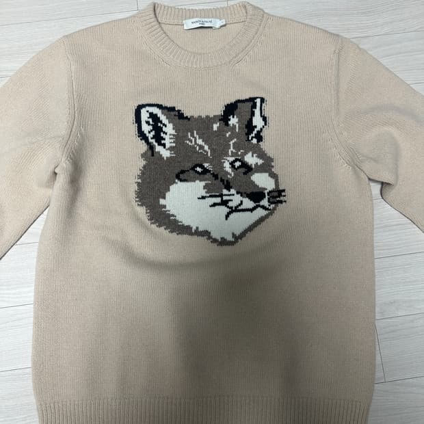 메종키츠네 니트 L