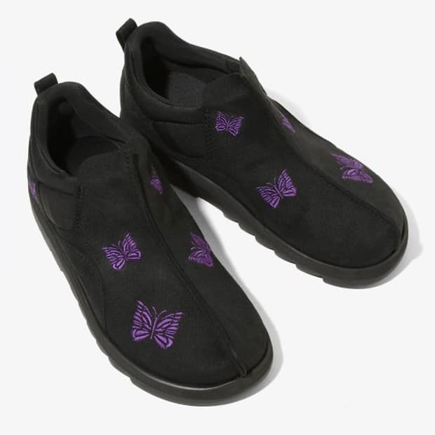 리복 x 니들스 비트닉 목 코어 블랙 익스트림 퍼플