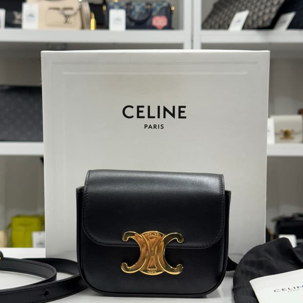 [OS] 셀린느 카프스킨 미니 클로드 크로스백