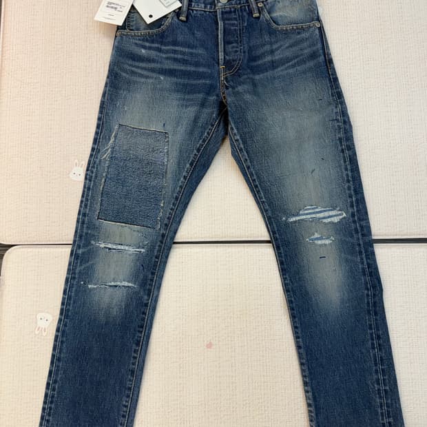 비즈빔 소셜 스컬프쳐 데님 팬츠 W30 L28