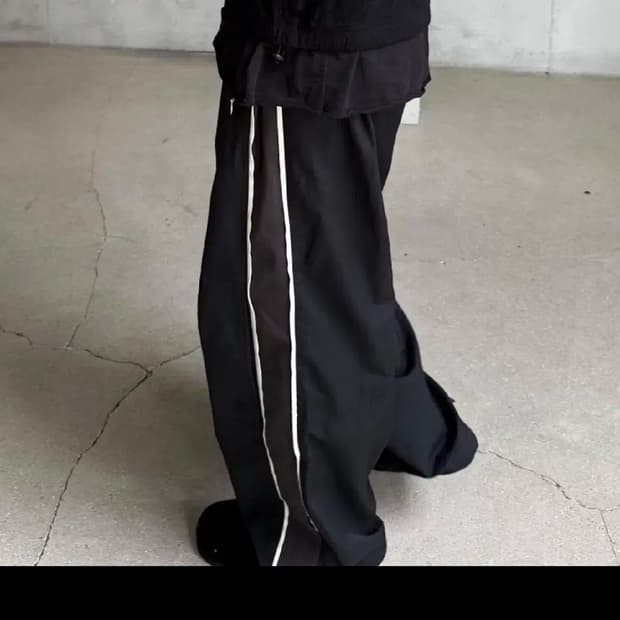 [4]폴리테루 1011 나일론 트랙팬츠 스포츠 블랙