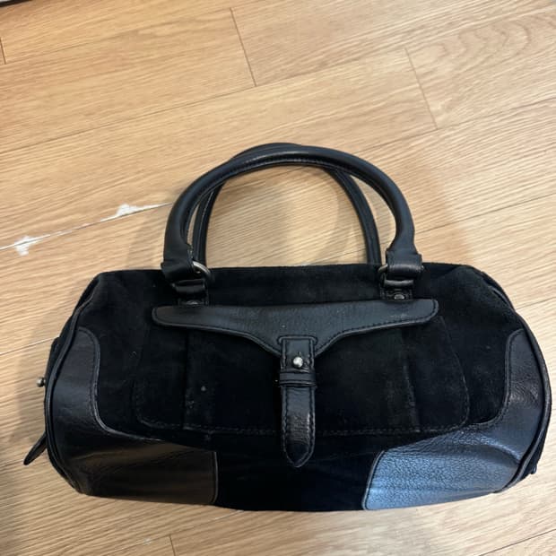 로렌랄프로렌 스웨이드 백