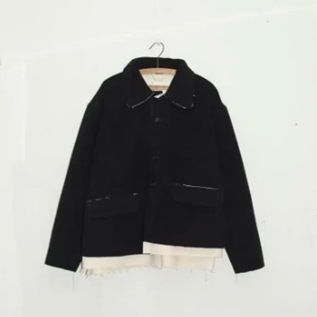 카미엘 포트젠스 쇼츠 드레스 코트 L