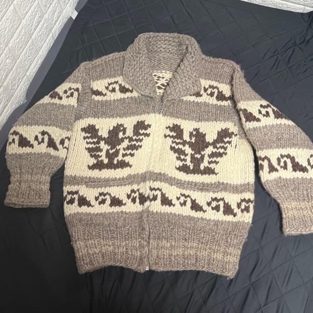 [XL] 빈티지 코위찬 집업