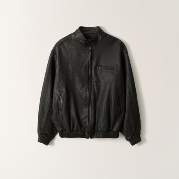 낫띵리튼 Leather Single Rider jacket