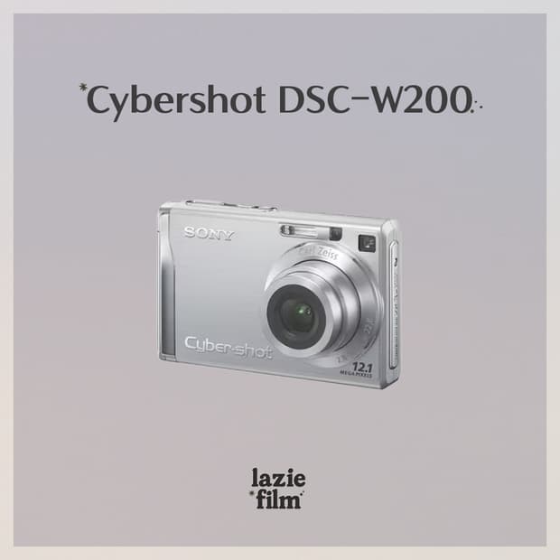 쿨톤✧･ﾟSony Cybershot 소니 사이버샷 dsc-w200