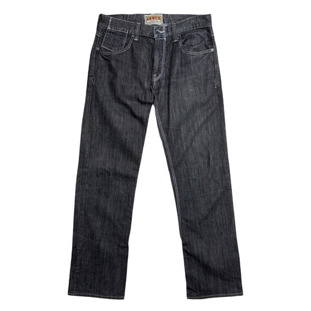 LEVI'S 514 블랙 데님 팬츠 W34 L32