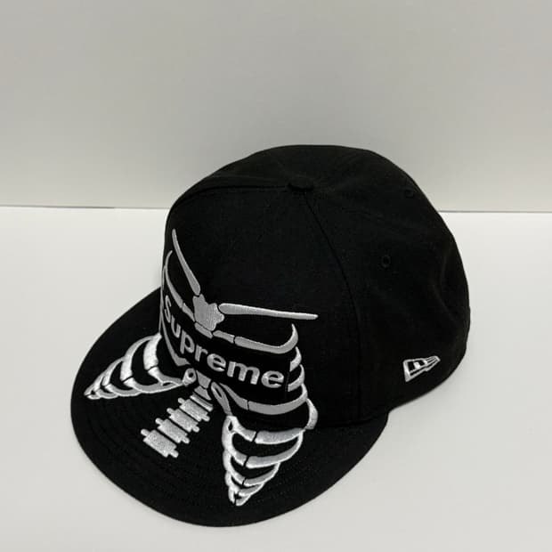 (734) 뉴에라 x 슈프림 박스로고 본즈 블랙
