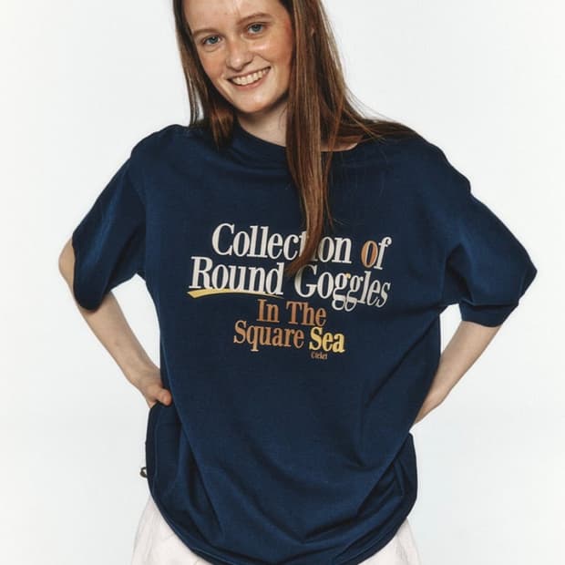 Teket 테켓 vacation tee (navy)