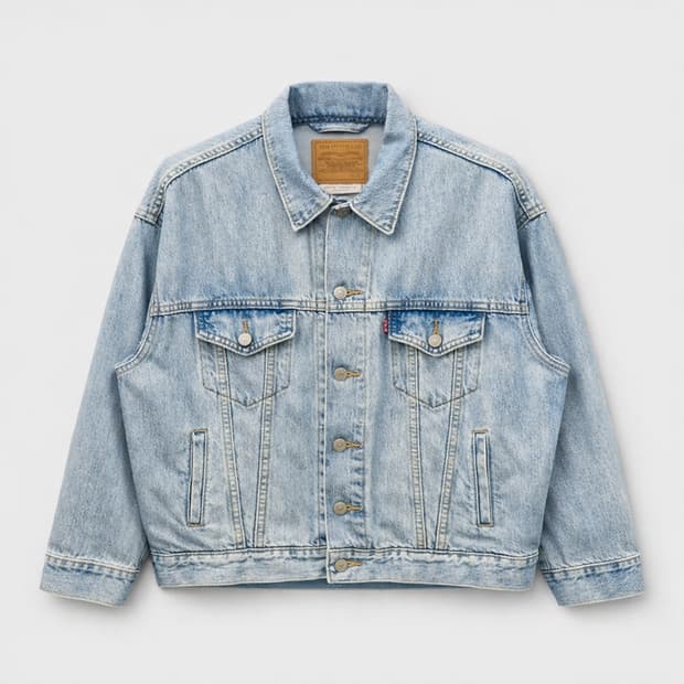 리바이스 프리미엄 트러커 데님자켓 M (워터리스) / 상태최상급