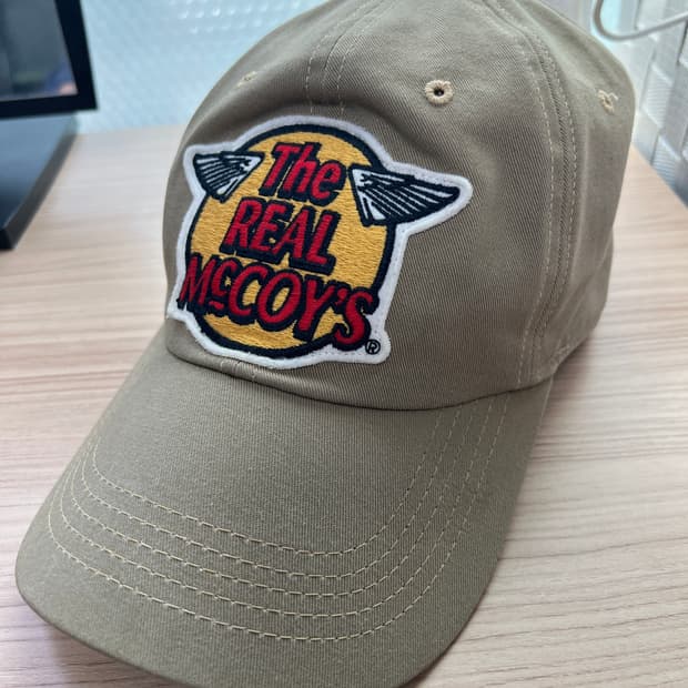 택포10) 리얼맥코이 볼캡 카키