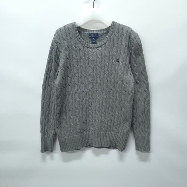 폴로랄프로렌 그레이 케이블 니트 ( 44~55 )