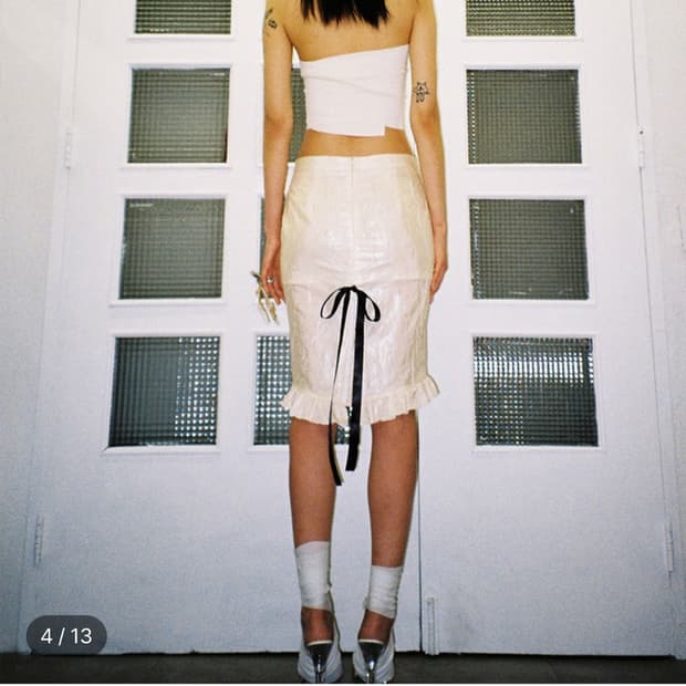 (단종제품) Weak generation slimy skirt 판매합니다