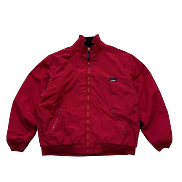 00s 엘엘빈 웜업 플리스 라이닝 자켓