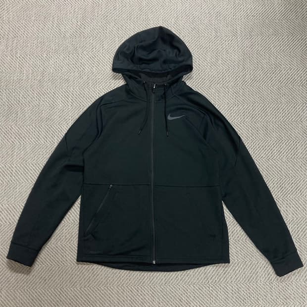 (XL)나이키프로 기모 저지 후드집업 