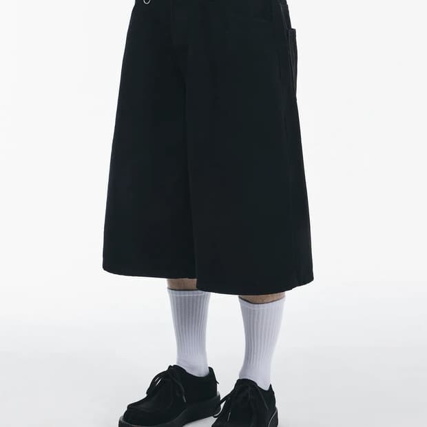 시그니처 썸머 코튼d링 버뮤다 팬츠