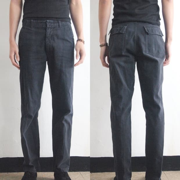 90s CP company 트윌 코튼 트라우져