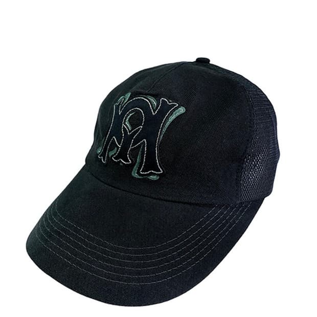 MPQ 빅바이저 블랙 메쉬 캡