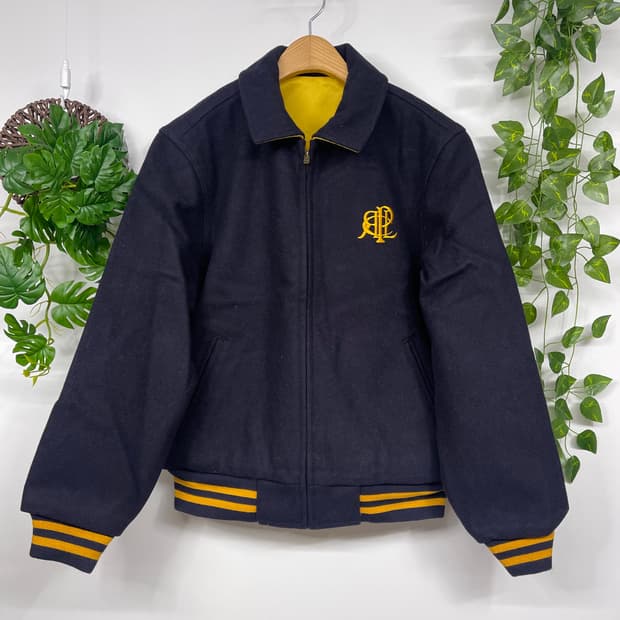90s 폴로 스포츠 리버시블 바시티 자켓 (95)