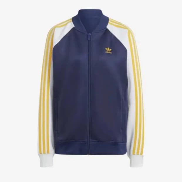아디다스 트랙탑 져지 옐로우/네이비
