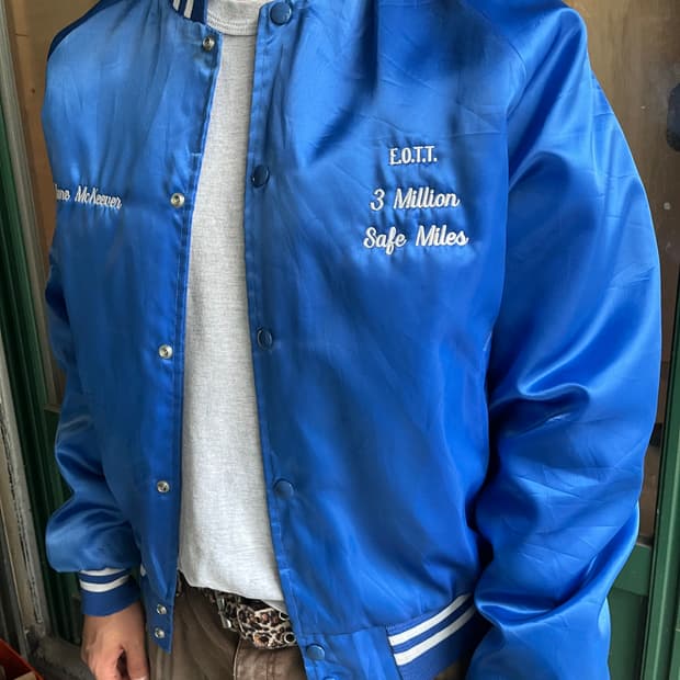 Satin Stadium Jacket – Made in USA