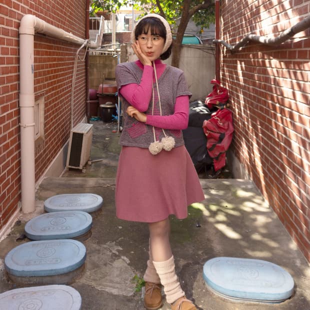 🍓 딸기 크림 겨울 코디 SET